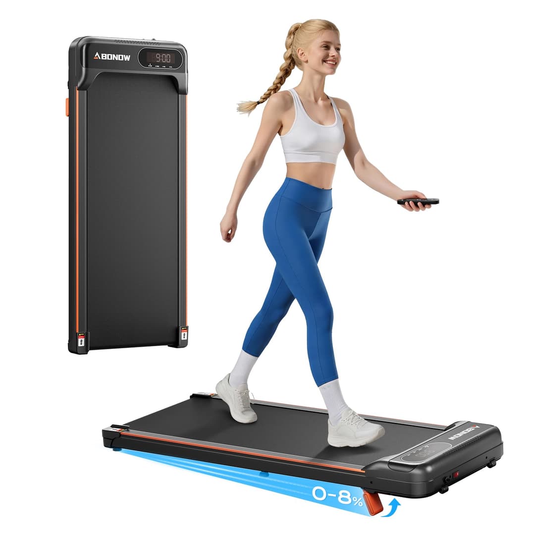 Tapis de Marche avec Inclinaison, 1-6 km/h, 8%, Tapis Rou…