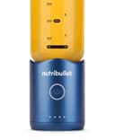 Nutribullet Flex 590ml, Portable Blender with Drinking Lid, Detachable Knives, USB-C Rechargeable, Ice Crushing and Frozen Fruit, Wire Glue, To-Go Blender with BPA Free Cup, NBP013BL, Blue - 4