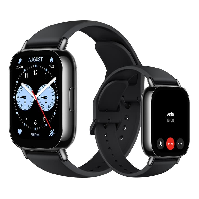 Xiaomi Redmi Watch 5 Lite with Bluetooth Calling & 1.96″ Amoled Display | Black - 1