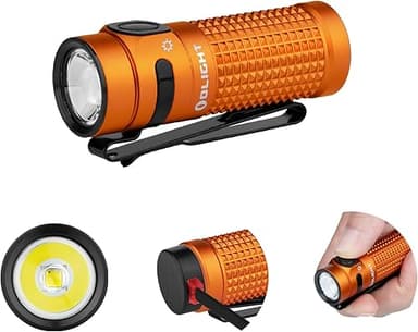 OLIGHT Baton 4 LED Small Torch Rechargeable up to 1300 Lu…