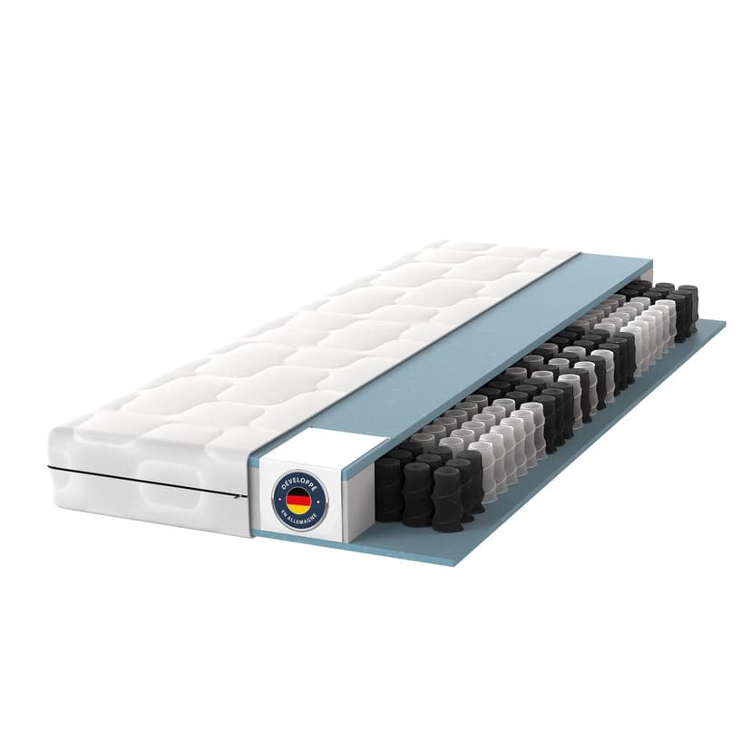 BMM Matelas Ortho Medic 140x200 cm avec Noyau à Ressorts … - 1