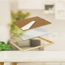 MG Design Cadre photo en bois 24 x 30 cm Naturel – plexiglas transparent, à suspendre vertical et horizontal – pour photos, posters et puzzles - 4