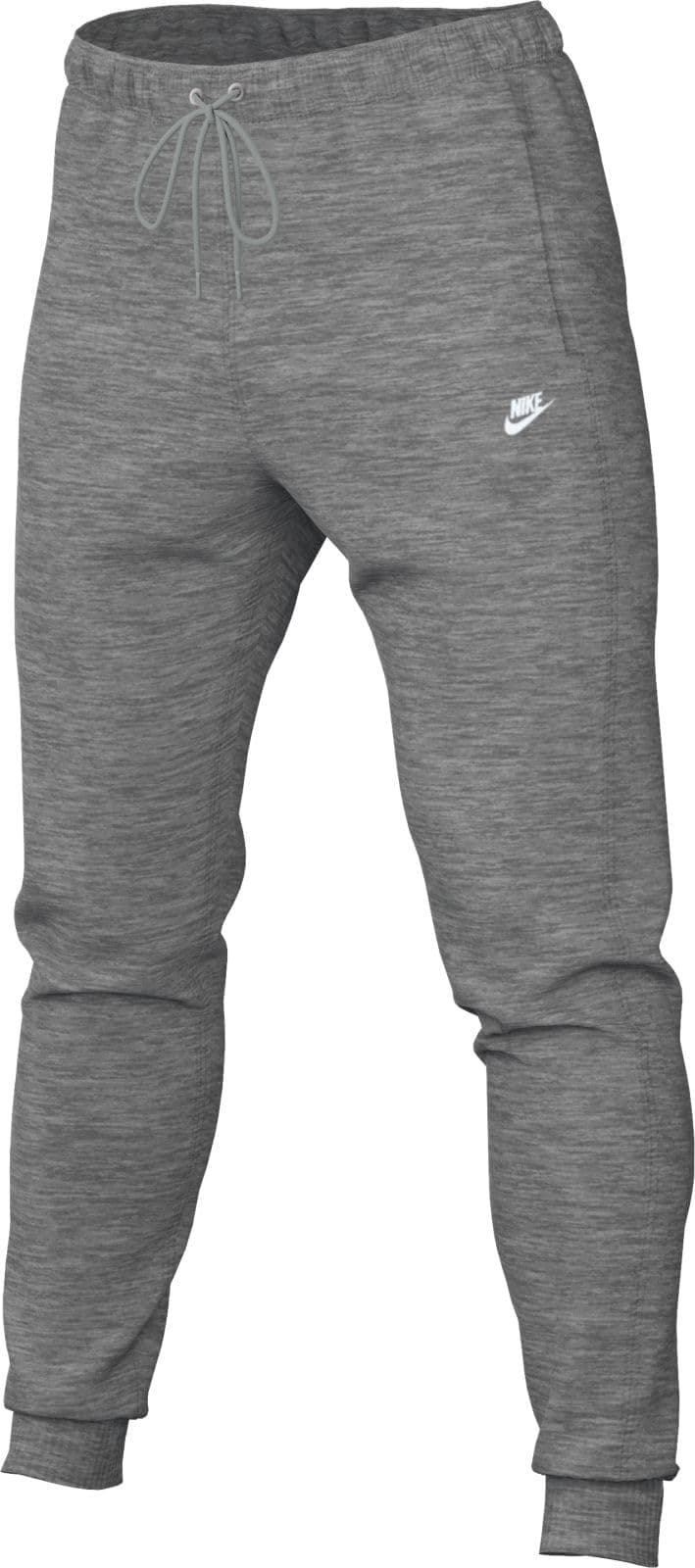 Nike Mens M Nk Club Ft Jogger Pants, Dk Grey Heather/Lt Smoke Grey/White, M EU - 1