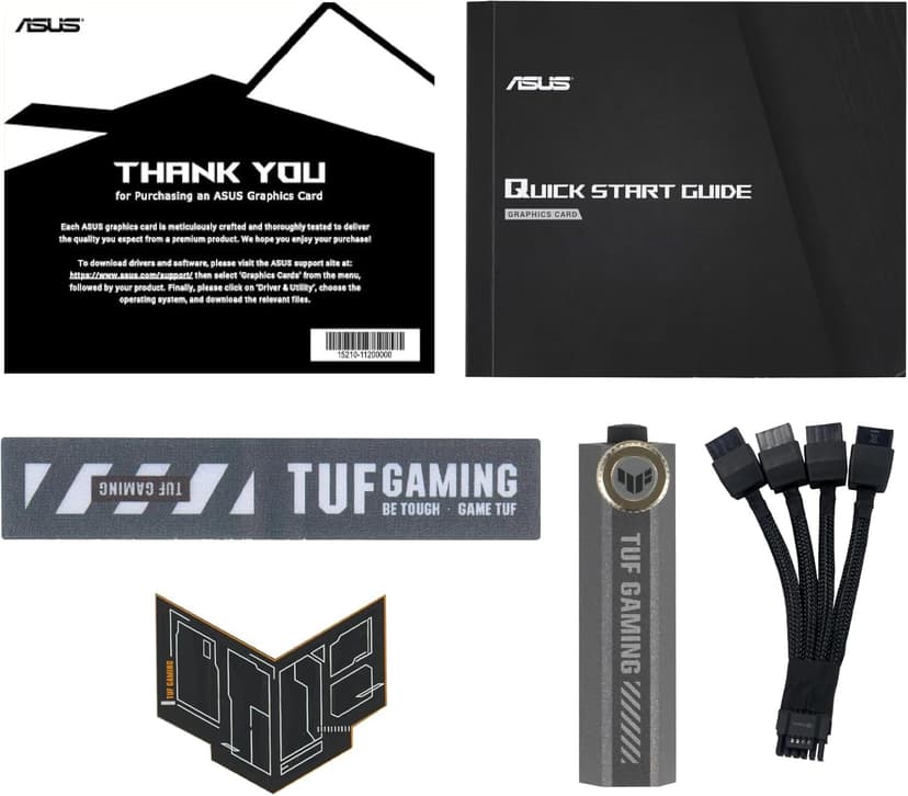 ASUS TUF Gaming GeForce RTX 5090 32GB GDDR7 OC Edition Gaming Graphics Card (PCIe 5.0, HDMI/DP 2.1, 3.6-slot, military-grade components, protective PCB coating, axial-tech fans, vapor chamber) - 7