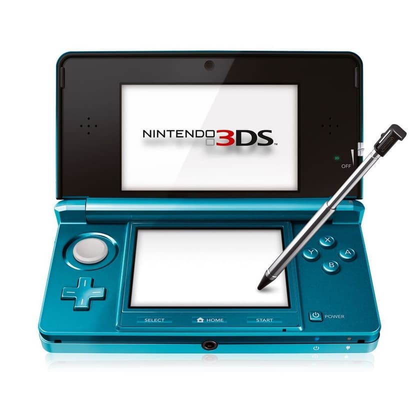 3ds Nintendo Console In Blue - 1