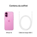 Apple iPhone 16 (128 Go) - Rose - 6
