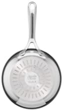 Jamie Olivers Cook's Direct Inox Batterie de cuisine 3 poêles 20/24/28 cm, Revêtement antiadhésif, Indicateur de cuisson, Poignée sûre rivetée, Induction E304S344 - 2