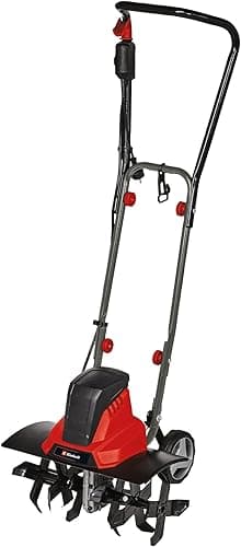 Einhell GC-RT 1545M Electric Hoe (1500W – 45 cm, Row Connection Motor, 2-Point Safety Switch, Overload Coupling, Folding Guide Spar – Scarifying Blades)