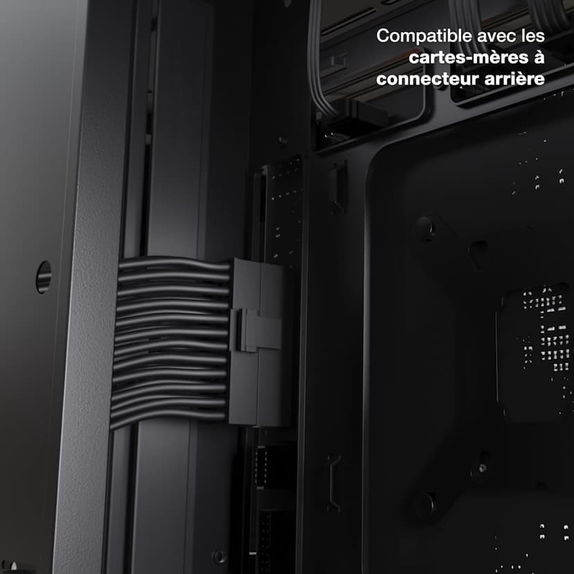 be quiet! Light Base 600 LX Black PC Case, Stunning Panoramic View, Show Case, Dual Chamber Design, Solid ARGB LED Strip, 4 Light Wings LX PWM Fans, Inverted and Horizontal Usable - 6