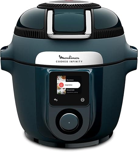 Moulinex Cookeo Infinity, Air Fryer + Pressure Cooker, 17 Programs, Trust Blue, CE97GUF0
