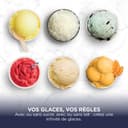 Ninja CREAMi Deluxe Machine a glace et sorbetière, 2 bacs, 10 fonctions, crème glacée, yaourts glacés, des milkshakes, des slush, Pièces amovibles lavables au lave-vaisselle, Stone/Or NC502EUSTGD - 9