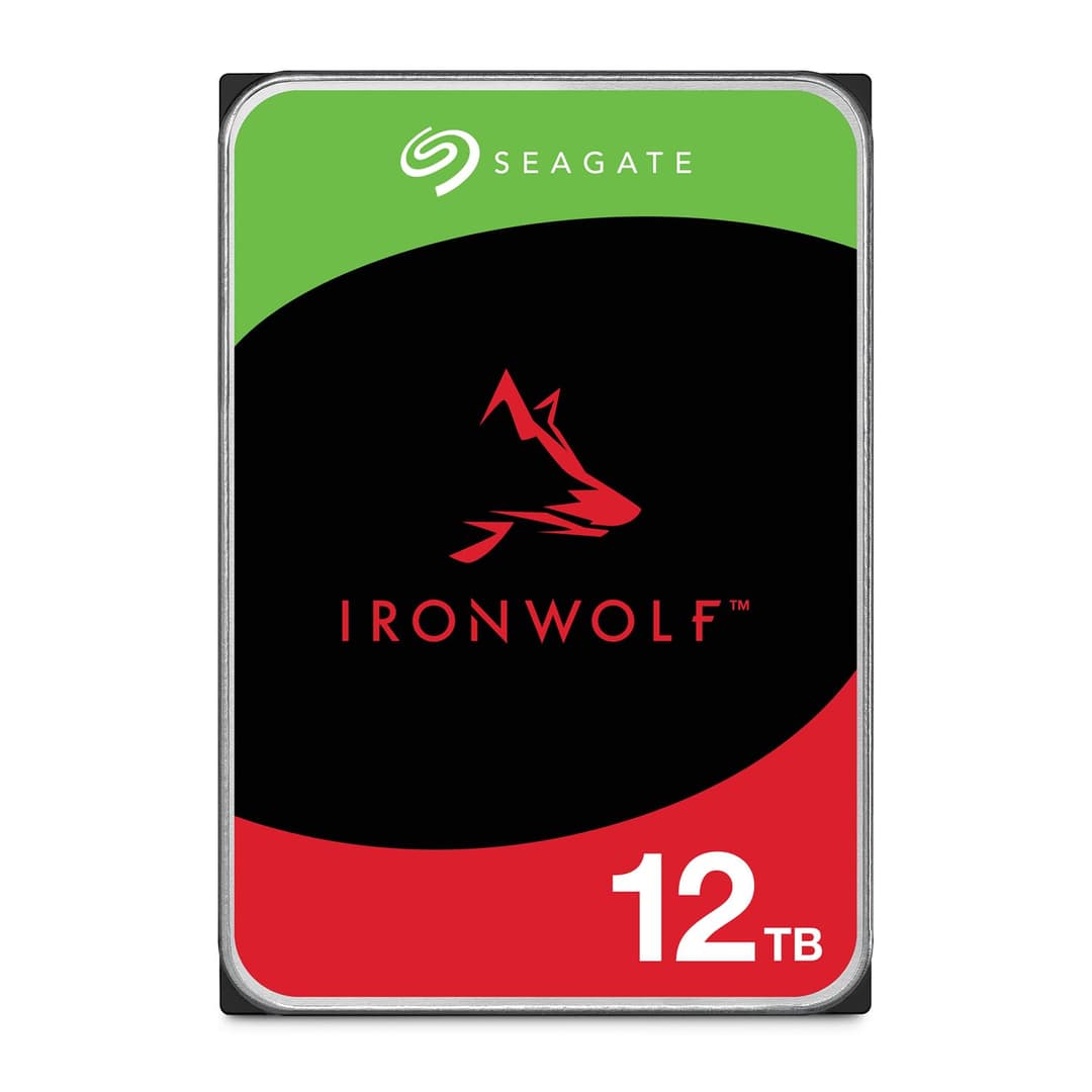 Seagate IronWolf 12TB, NAS, Internal Hard Drive, CMR, 3.5…