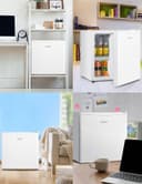 Comfee' RCD50WH2(E) Mini Réfrigérateur/Glacière 43L avec Compartiment Congélateur/Petit Réfrigérateur pour Chambre et Bureau/Refroidissement Rapide dans le Refroidisseur/Contrôle de Température/Blanc - 9