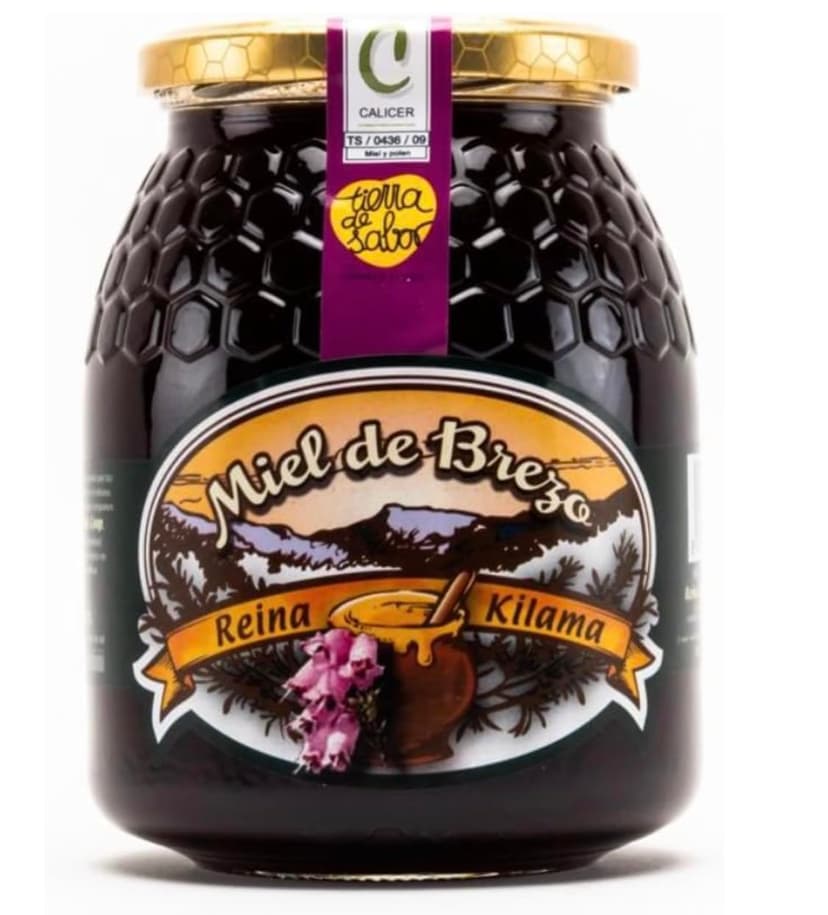 Miel d'abeille pur. Miel de bruyère. 100% d'origine Espag… - 1
