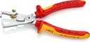 KNIPEX Strix Insulation Strippers with Cable Shears Self-Service Card Chrome-Plated Insulated with Multi-Component Grips, VDE-Tested, 13 66 180 SB - 2
