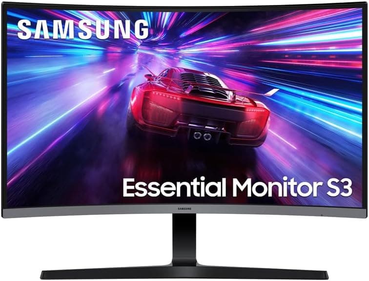 Samsung LS32D396GAUXXU 32" Curved Full HD monitor with Speakers - 1920x1080p, 1800R, HDMI, VGA, Speakers