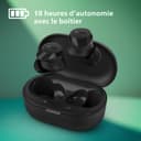Philips TAT1209BK True Wireless in Ear Bluetooth Headphones - Small Buds. Great Value Natural Sound. Dynamic Bass, Pocket-Sized Charging Case, Clear Calls - Black - 6