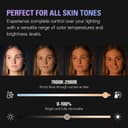 Elgato Key Light - Professional 2800 lumens Studio Light with desk clamp for Streaming, Recording and Video Conferencing, Temperature and Brightness app-adjustable on Mac, PC, iOS, Android - 6