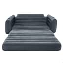 Intex Queen Size Pull-Out Inflatable camping sofa bed Sleep Away Futon Couch with 3 quick inflation and deflation valves, ?203.2 x 231.14 x 66.04 cm, Charcoal grey - 7