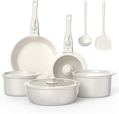 Cookware Set of Pans Set with Removable Handle 13 Pieces …
