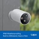 Tapo 2K QHD Wireless Indoor/Outdoor Smart Security Camera - 6