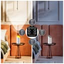 Adiwo Spot LED Uplight, Spot de Sol, 2 Pcs Blanc Lampes de Sol LED pour Un Éclairage d'Accentuation d'Ambiance, Lampadaires Plafonniers Lampadaire Dimmable Jaune Chaud Naturel Lumière Blanc Froi - 6