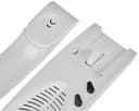 VIMAR 885G Intercom System, Door Entry Kit for One-Family, with 4+1-Conductor Connection, Contains Cover Plate with 1 Button, Electronic Unit, Wall-Mounted Interphone, Transformer, white - 3