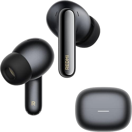XIAOMI REDMI Buds 8 Pro, True Wireless Bluetooth Earbuds in-ear, 55dB Active Noise Cancelling, Triple driver, Hi-Res HiFi Sound, Dolby Audio, 33h+ Battery Life, Bluetooth 5.4, IP54, Obsidian Black
