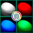 EASYmaxx LED Solar Light with Colour Change | Decorative Garden Light with LED Lighting | Beautiful Lighting Effects with Daylight Sensor in & Outdoor - 5
