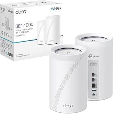 TP-Link WiFi 7 Deco BE68(2-pack) Mesh WiFi, BE14000Mbps T…