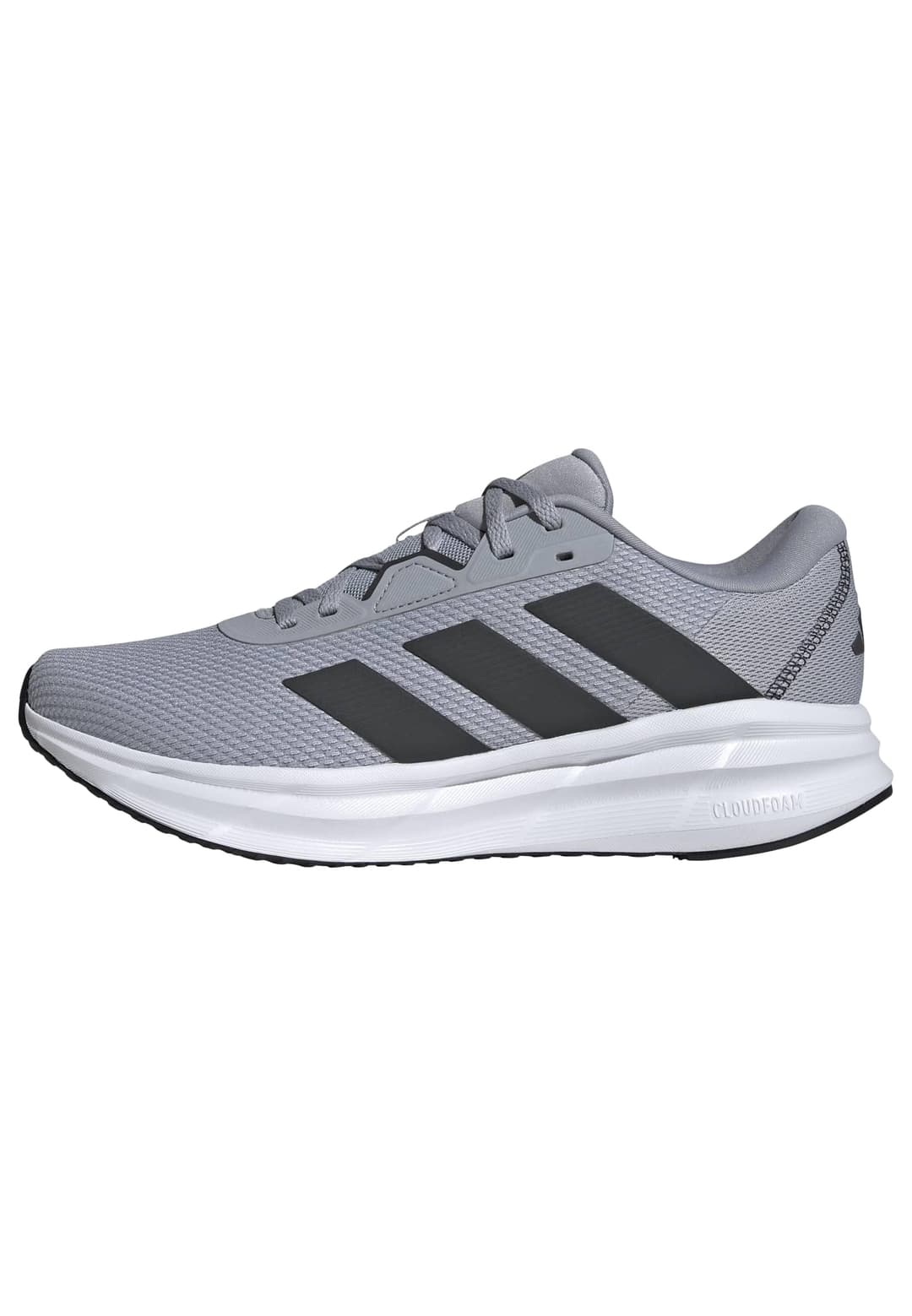 adidas Men's Galaxy 7 Running Shoes, Halo Silver/Carbon/Core Black, 9.5 UK