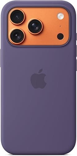Apple iPhone 17 Pro Silicone Case with MagSafe and Camera Control: Lightweight Phone Case, Wireless Charging Compatible, Smooth Matte Finish; Purple Fog ​​​​​​​