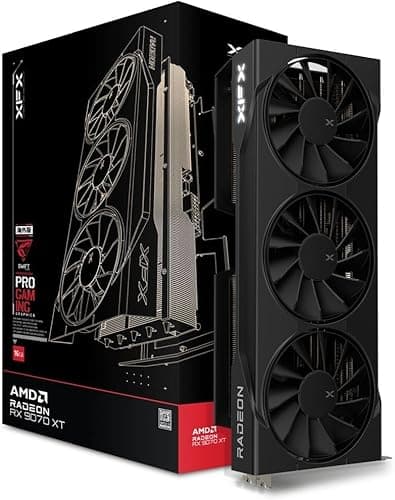 XFX RX 9070XT Swift Gaming 16GB GDDR6 Black