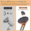 Diffuseur pour cheveux longs Dyson Airwrap - Accessoire pour sèche-cheveux - Pour cheveux ondulés et bouclés - Conversion pour cheveux bouclés (Doré) - 2