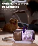 oneisall Aspirateur Poil de Chien et Chat, Aspirateur Poils d'animaux avec la Brosse, 12000Pa Puissance d'Aspiration, Elimine 99.99% des Poils d'animaux avec 4 Accessoires de Soins, 1.5L Capacité - 6