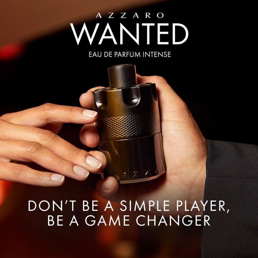 Azzaro The Most Wanted Eau de Parfum Intense, Woody & Seductive Men's Cologne, Ambery & Spicy Fragrance for Date Night, Lasting Wear, Luxury Perfume for Men - 5