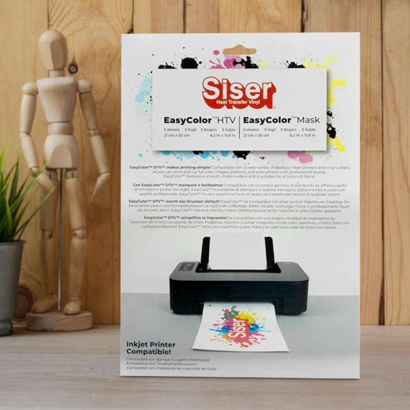 Siser Juliet® Starter Pack - Includes the Juliet High Definition Cutting Plotter, as well as thermo-transferable cutting and printable films, stickers, and accessories - 8