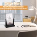 CHEOTIME Galton Board, Probability Demonstrator Effective Statistical Law Experiment Model Dalton Board Physics Lab Teaching Tool with 2800 Metal Beads - 7