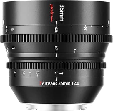 7artisans Objectif cinéma T2.0 à Grande Ouverture 35 mm a…