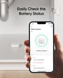 eufy Security Capteur d'eau et de gel avec alertes à distance, étanchéité IP65, autonomie de la batterie de 2 ans, HomeBase requise, compatible avec HomeBase S380 et S280, contrôle par application - 4