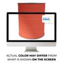 EdcX Paracord 4 mm, 35+ Couleurs Unies (10 m, 15 m, 30 m, 50 m, 100 m, 300 m) | Idéal pour l'artisanat, Le Camping, la Survie | Corde 100% Nylon 4 mm | Cordon 550 Type III (Sofit Orange, 50 m) - 9