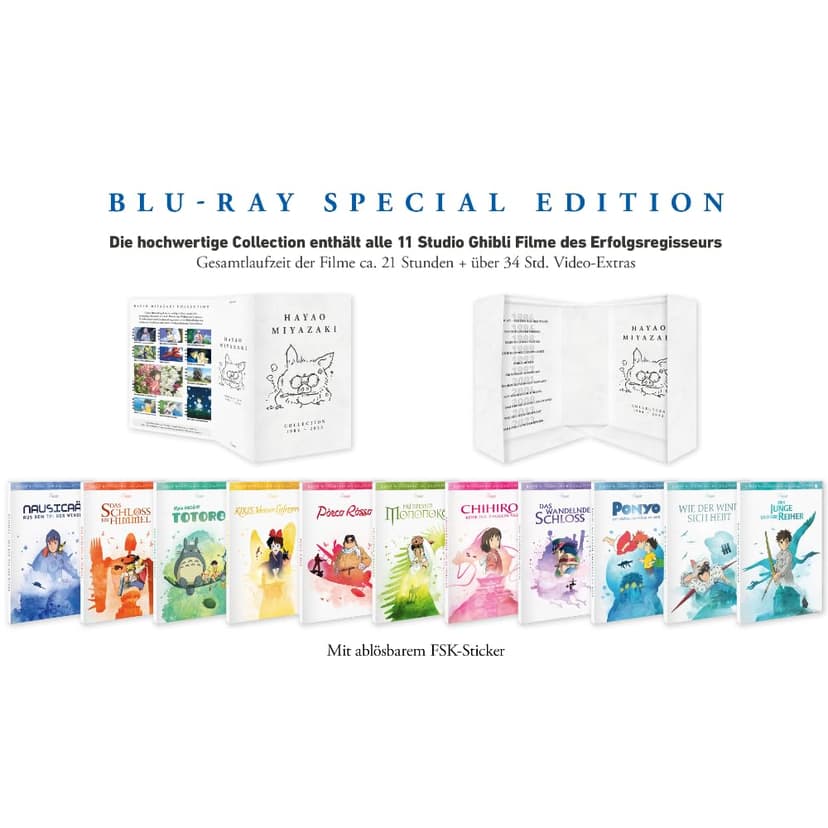 Hayao Miyazaki Collection 1984 - 2023 (Special Edition) [Blu-ray] - 3