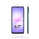 Samsung Galaxy A07 LTE, Android Smartphone, 64GB Storage, 4GB RAM, Green, 6x OS Upgrades, Large Display, 6nm Processor (KSA Version) - 3