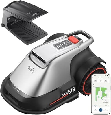 eufy E18 Robot Tondeuse sans Fil périphérique ni RTK, san…