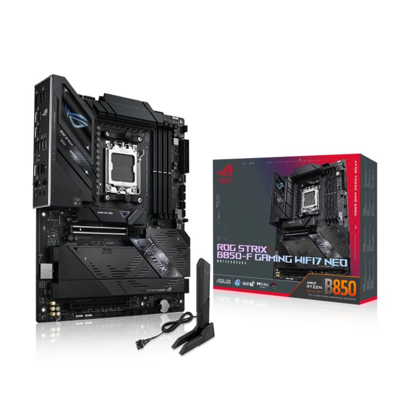 ASUS ROG STRIX B850-F GAMING WIFI7 NEO Mainboard AMD AM5 ATX DDR5 PCIe 5.0 WiFi 7 - 1