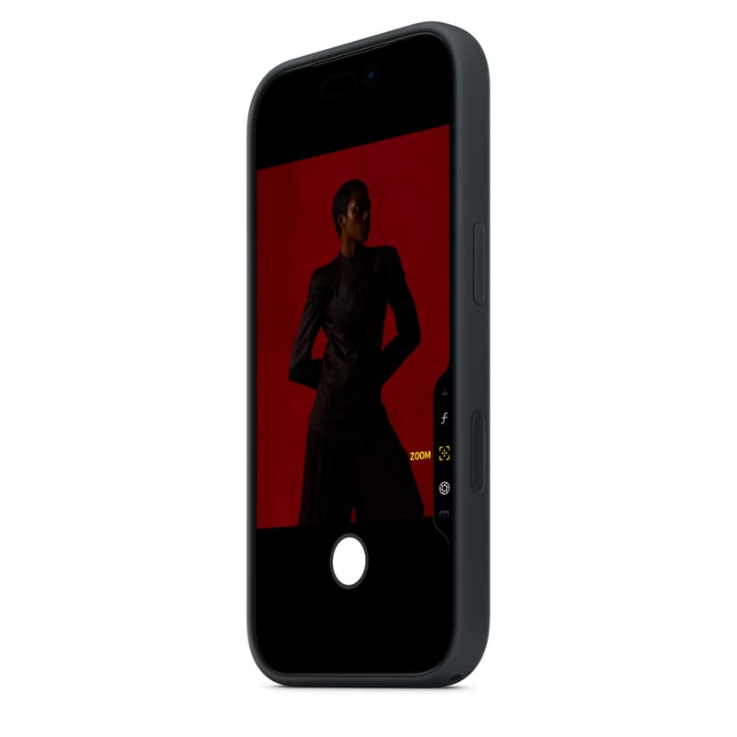 Apple iPhone 17 Silicone Case with MagSafe and Camera Control: Lightweight Phone Case, Wireless Charging Compatible, Smooth Matte Finish; Black ​​​​​​​ - 4