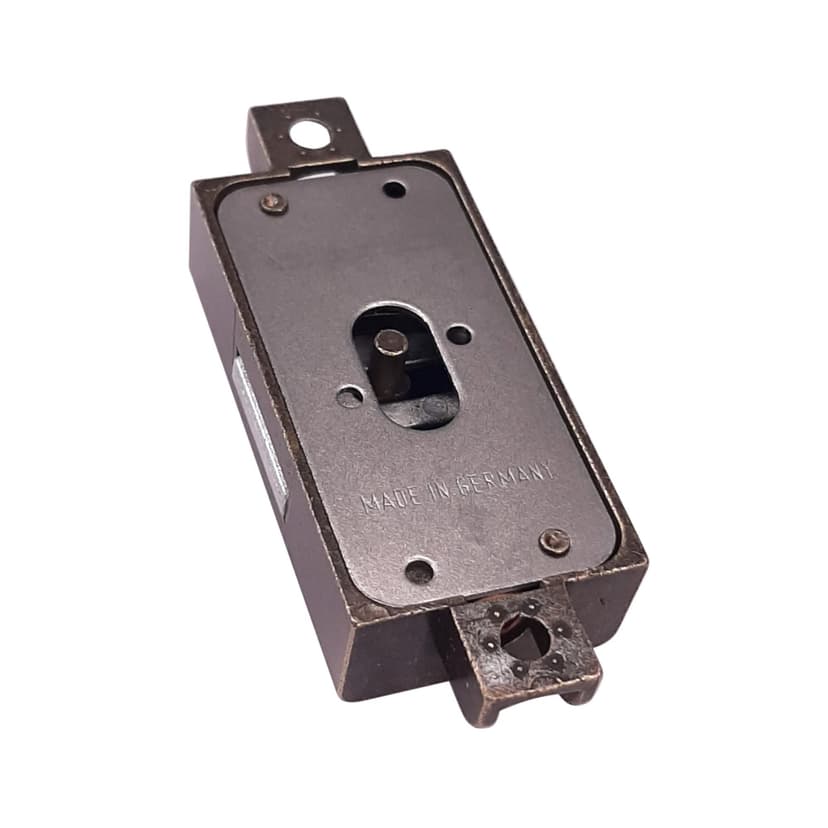 cyclingcolors 3666690043634 Straight Spanish Lock, Brass-Plated Brown - 2