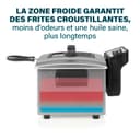 Princess Friggitrice, capacità 5 litri, 3270 W, tecnologia zona fredda, finestra di visualizzazione, acciaio inox, doppio termostato, facile da pulire, parti rimovibili, 01.184090.01.001 - 7
