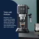 De'Longhi Dedica Style, Traditional Barista Pump Espresso Machine, Coffee and Cappuccino Maker, EC685BK, Black - 2