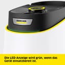 Kärcher Nettoyeur Vapeur SC 3 Deluxe, Pression Vapeur : 3,5 bar, Préchauffage : 30 s, Puissance : 1 900 W, Surface : 75 m², Réservoir : 1 l, avec Kit de Nettoyage de Sol, Buses et Brosse Ronde - 3